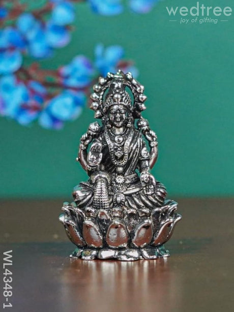 Brass Silver Antique Lakshmi - Wl4348 Figurines