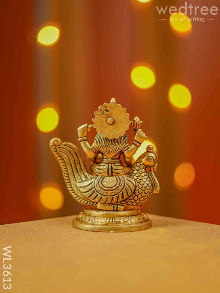 Brass Swan Gayatri Idol - Wl3613 Figurines