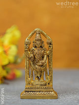 Brass Tirupathi Balaji Idol - Small Wl4104 Figurines