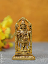 Brass Tirupathi Balaji Idol - Small Wl4104 Figurines