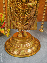 Brass Tirupathi Balaji Idol On Podium - Wl4085 Figurines