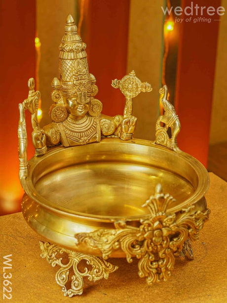 Brass - Tirupathi Balaji Urli Wl3622