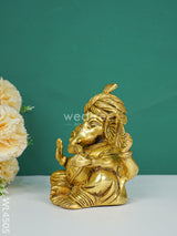 Brass Turban Ganesha - Wl4505 Figurines