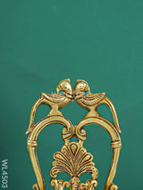 Brass Twin Parrot Diya - Wl4503