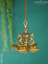 Brass Annapakshi Hanging 5 - Face Diya Wl4383