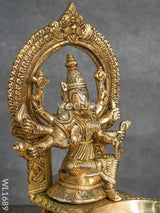 Brass Varahi Devi Diya - Wl1689