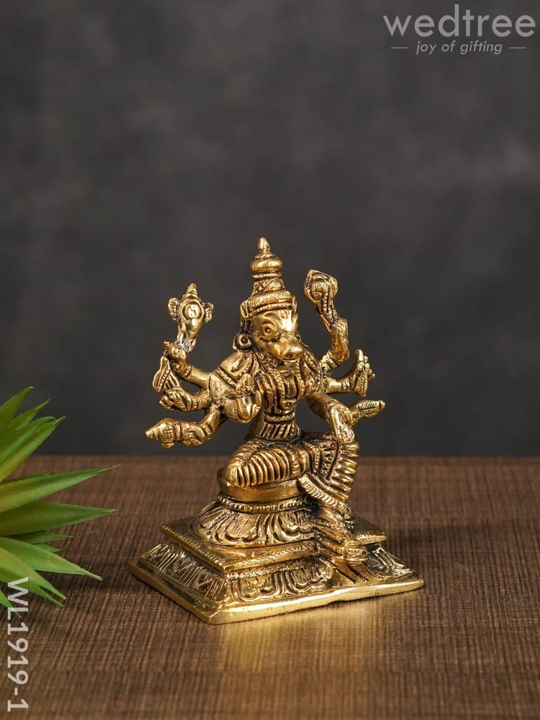 Brass Varahi Devi Idol - Wl1919 Figurines