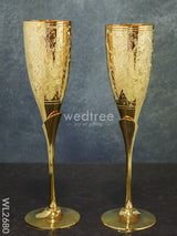 Brass Wine Glass Set - Wl2680 Utility