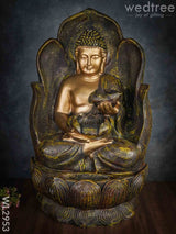 Buddha Lotus Water Fountain With Stand - Wl2953 Fountain