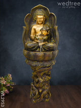 Buddha Lotus Water Fountain With Stand - Wl2953 Fountain