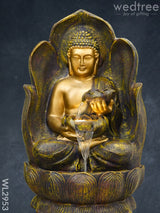 Buddha Lotus Water Fountain With Stand - Wl2953 Fountain