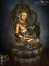 Buddha Lotus Water Fountain With Stand - Wl2953 Fountain