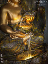 Buddha Lotus Water Fountain With Stand - Wl2953 Fountain