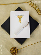 Caduceus Diary With Metal Rollerball Pen - Bcg0085 Office Utility