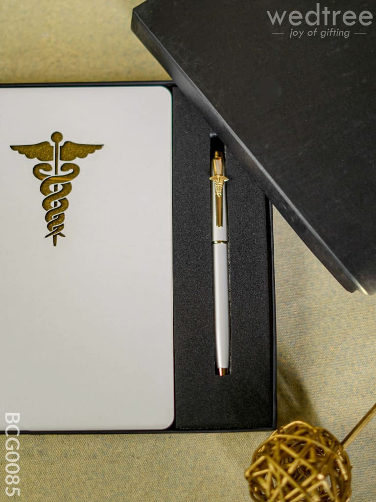 Caduceus Diary With Metal Rollerball Pen - Bcg0085 Office Utility