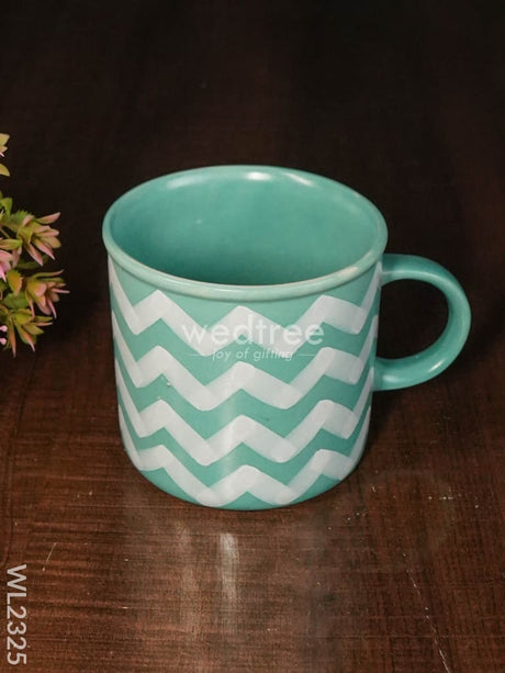 Ceramic Coffee Mug - Matte Sea Green Wl2325 Ceramics