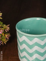 Ceramic Coffee Mug - Matte Sea Green Wl2325 Ceramics