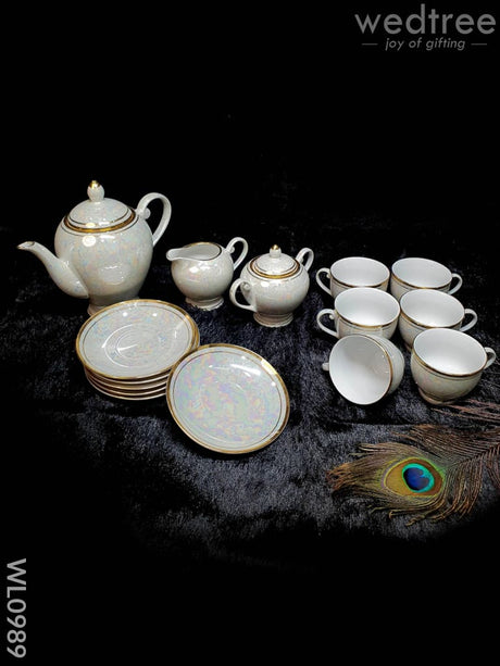 Ceramic Tea Set (Set Of 15) - Wl0989 Ceramics