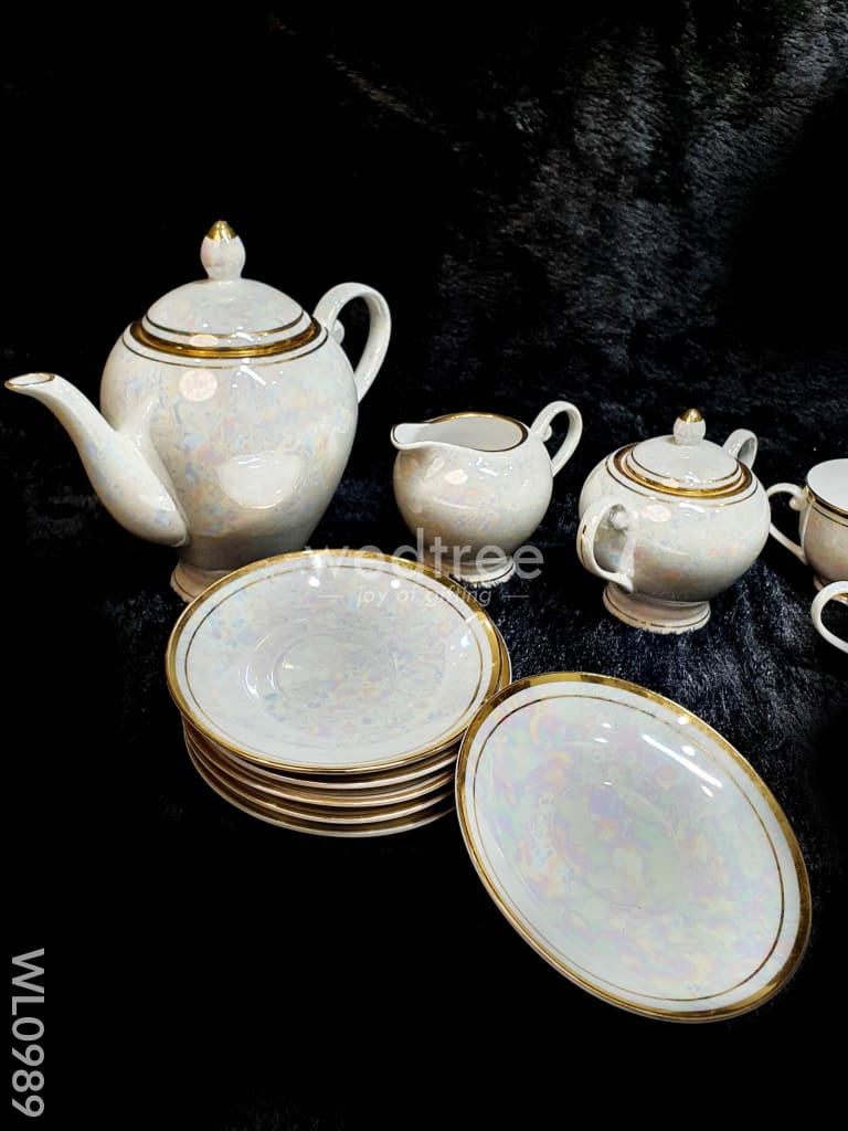 Ceramic Tea Set (Set Of 15) - Wl0989 Ceramics