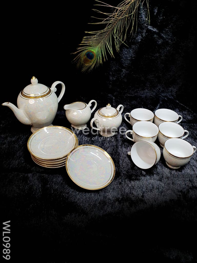 Ceramic Tea Set (Set Of 15) - Wl0989 Ceramics