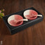 Ceramics Bowl With Spoon Set - Wl2439 Pink