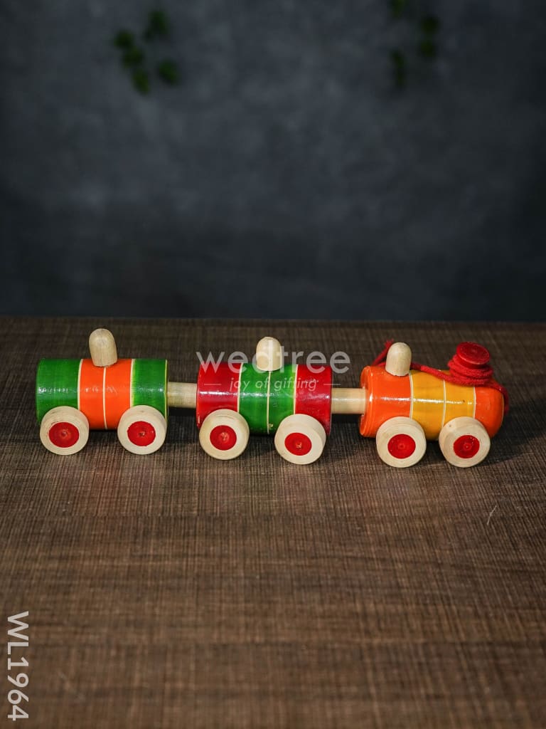 Channapatna Toys - Boogie Train Wl1964 Kids Utility