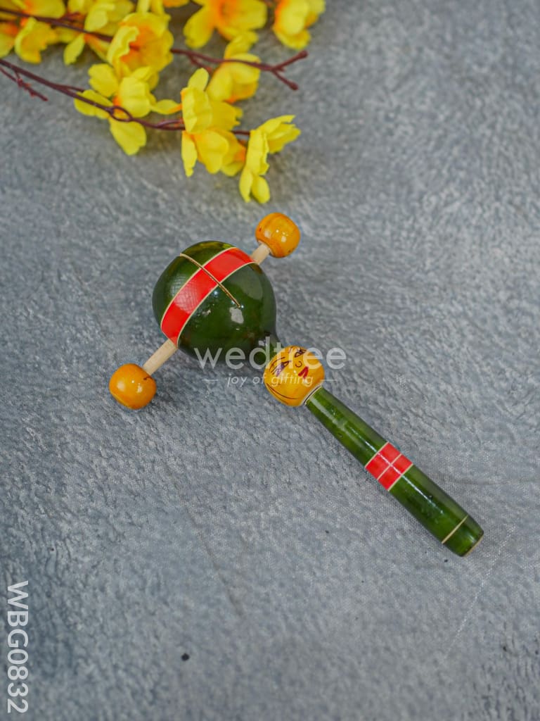 Channapatna Toys - Tik Tok Whistle Rattles Wbg0832 Kids Return Gifts