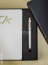 Chartered Accountant Diary With Metal Rollerball Pen - Bcg0087 Office Utility