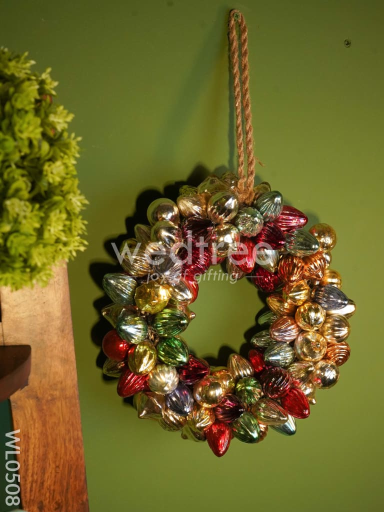 Christmas Ball Wreath - Wl0508 Glass Decor