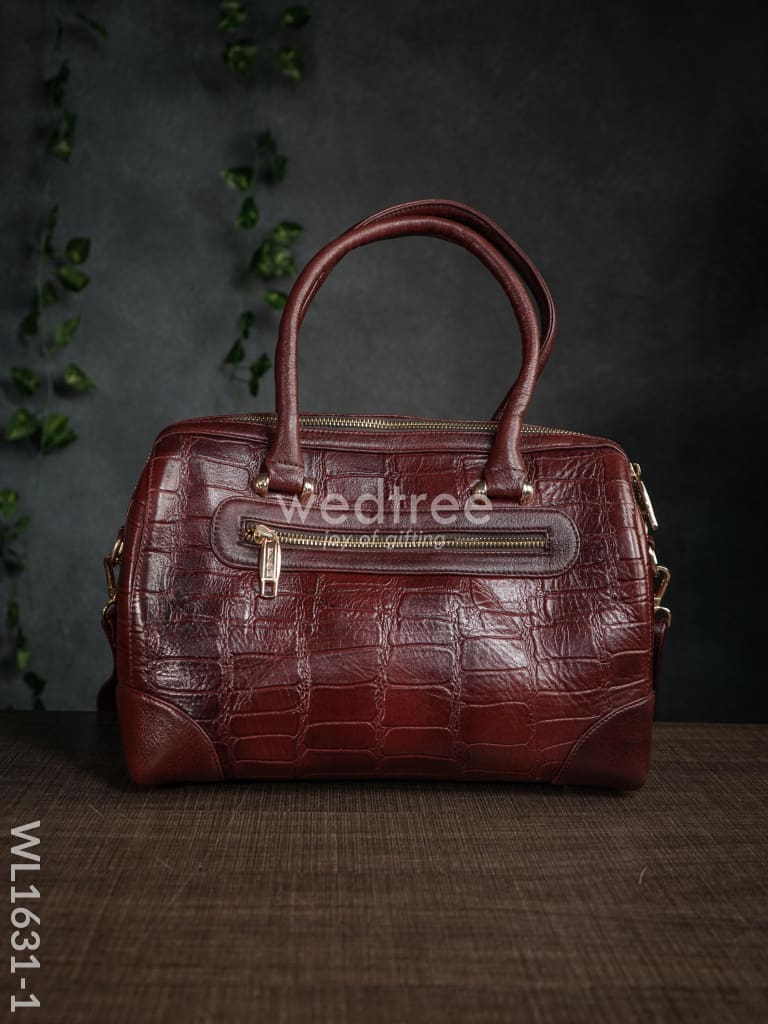 Classic Womens Leather Bag - Wl1631 Handbags