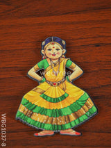 Classical Dancing Girl Fridge Magnet - Wbg1037-8 Home Decors