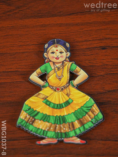 Classical Dancing Girl Fridge Magnet - Wbg1037-8 Home Decors