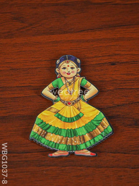 Classical Dancing Girl Fridge Magnet - Wbg1037-8 Home Decors