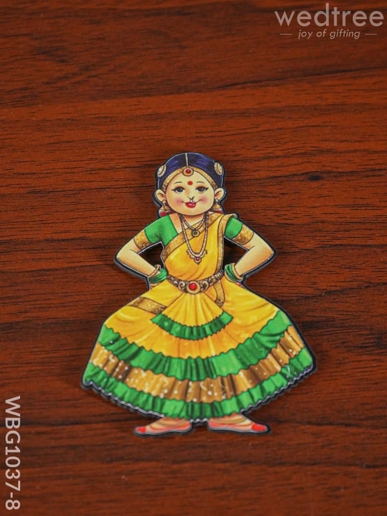 Classical Dancing Girl Fridge Magnet - Wbg1037-8 Home Decors