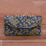 Clutch Purse With Embroidery - W4172 Clutches & Purses