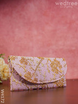 Clutch Purse With Embroidery - W4172 Clutches & Purses