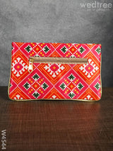 Clutch Purse With Mixed Digital Print - W4544 Clutches & Purses