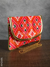 Clutch Purse With Mixed Digital Print - W4544 Clutches & Purses