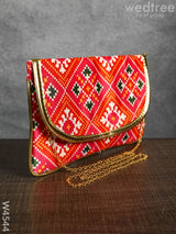 Clutch Purse With Mixed Digital Print - W4544 Clutches & Purses