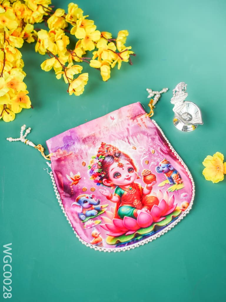 Combo - Potli Bag & Diya Wgc0028 Return Gift Combos