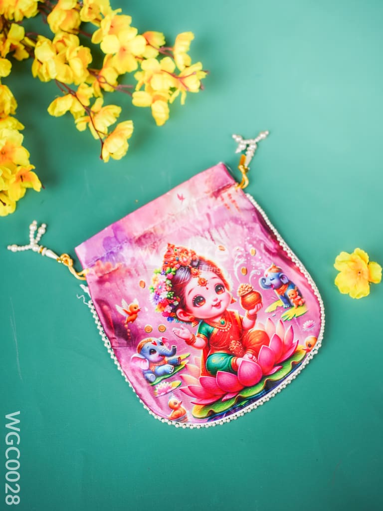 Combo - Potli Bag & Diya Wgc0028 Return Gift Combos