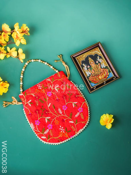 Combo - Potli Bag & Frame Key Hanger Wgc0038 Return Gift Combos