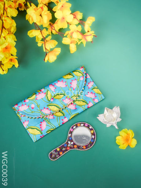 Combo - Purse Hand Mirror & Diya Wgc0039 Return Gift Combos