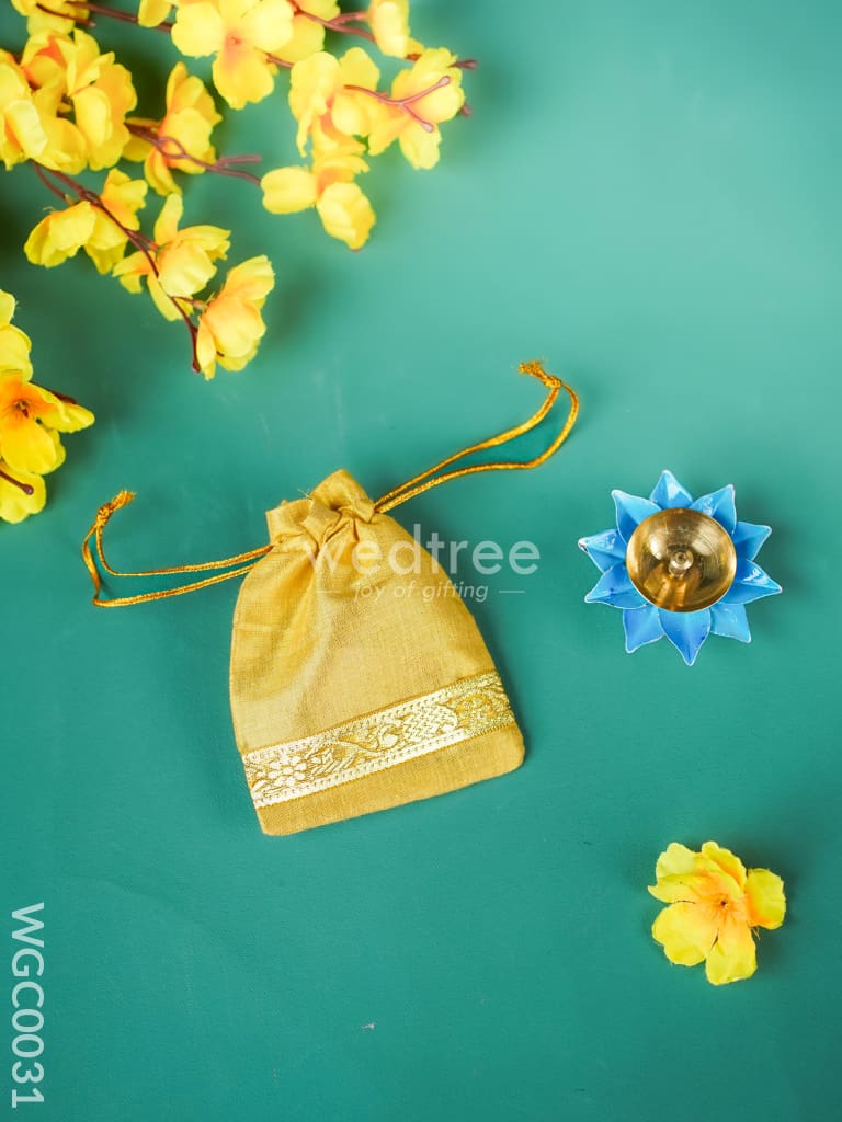 Combo - String Bag & Diya Wgc0031 Return Gift Combos