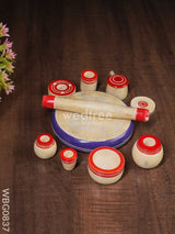 Cooking Set Special - Channapatna Toys Wbg0837 Kids Return Gifts