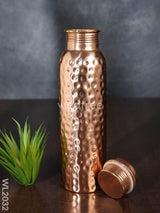 Copper Bottle With Prints - Wl2032 Utility