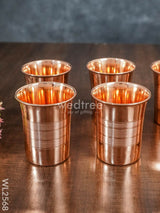 Copper Glass - Set Of 6 Wl2568 Dining Essentials