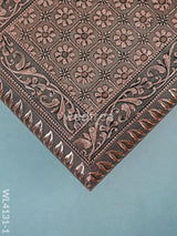 Copper Meenakari Manai (12 X 8) - Wl4131-1 Bajots &