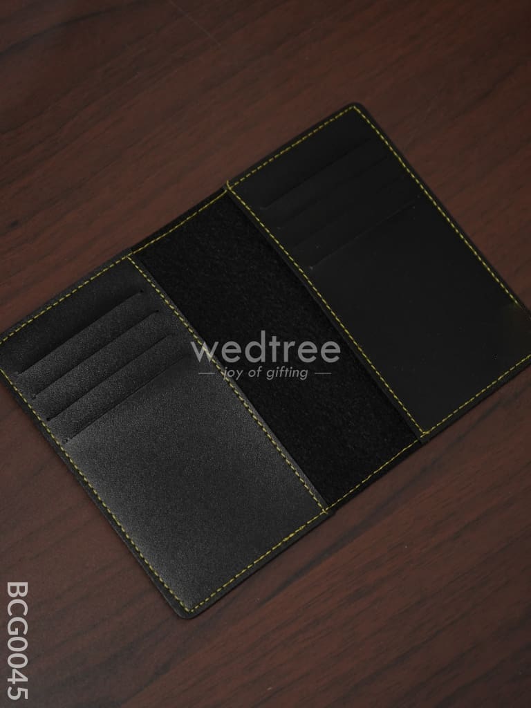 Corporate Gift - Bi Fold Lather Wallet Combo -Black Bcg0045 Office Utility