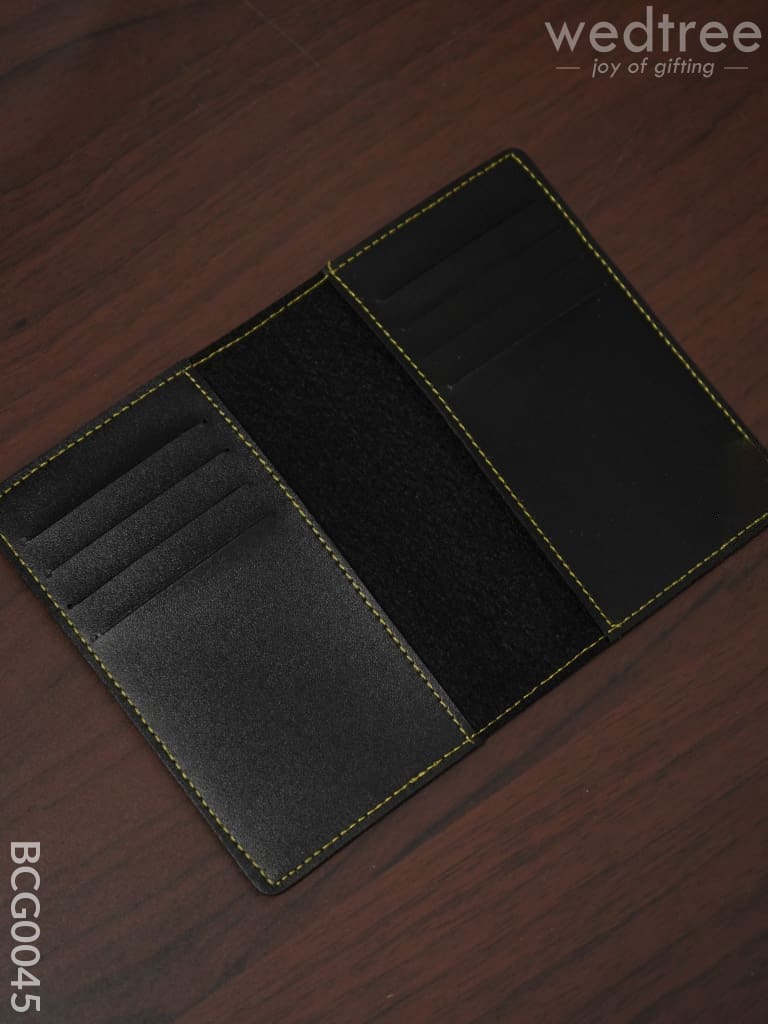 Corporate Gift - Bi Fold Lather Wallet Combo -Black Bcg0045 Office Utility